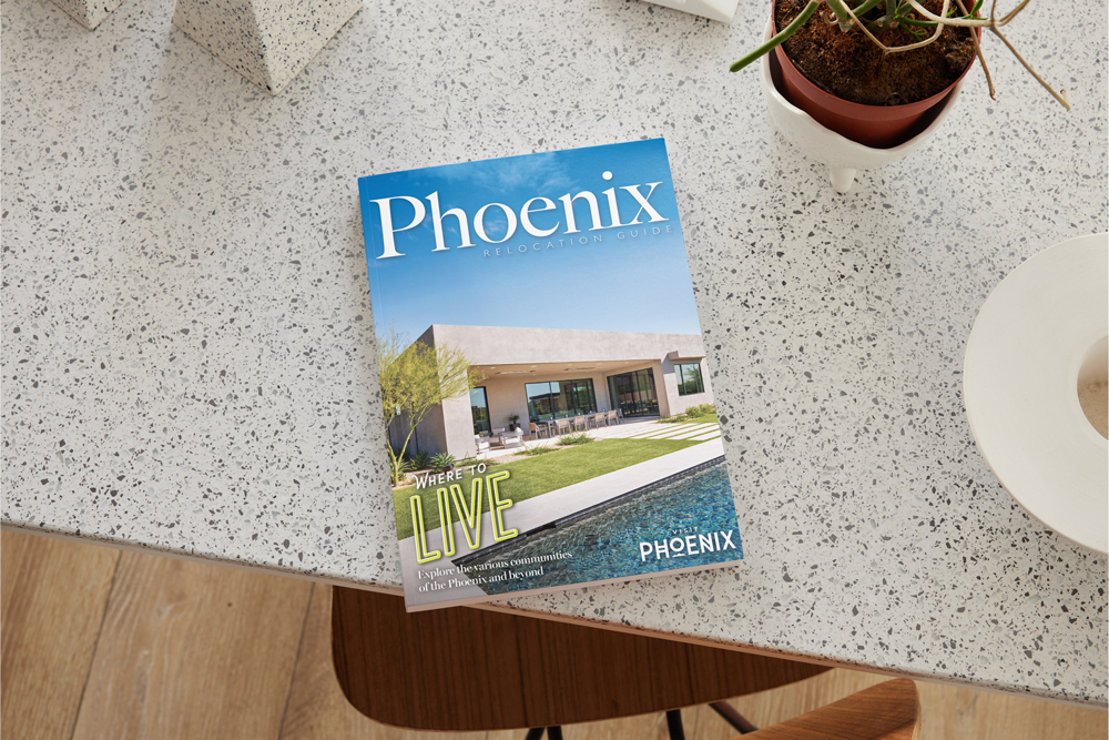 Phoenix Magazine on Counter